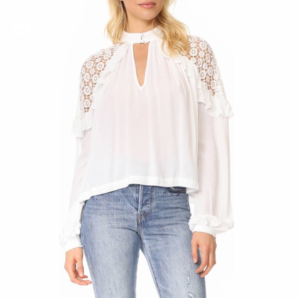 LFree People ‘little bit of love’ crochet top